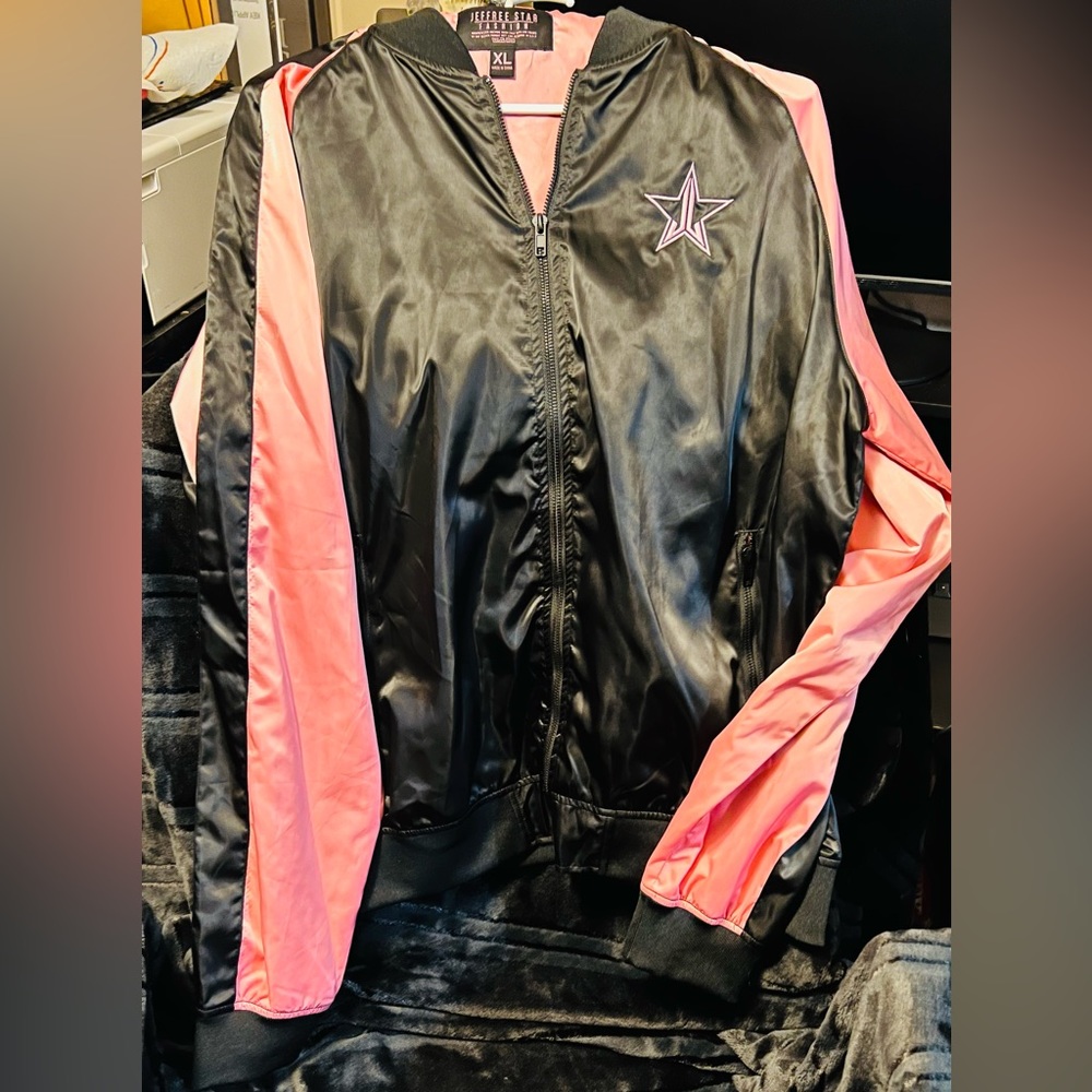Jeffree Star Pink Bomber Jacket